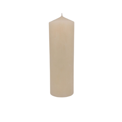 Cierge-cire-papyrus-7x20cm-ciergerie-des-premontres
