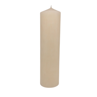 Cierge-cire-papyrus-7x25cm-ciergerie-des-premontres