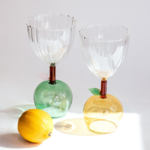 Stemmed Glass Apple