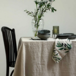 Nappe lin uni natural 2