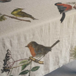 nappe lin petits oiseaux 5