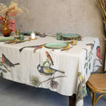 nappe lin petits oiseaux 4