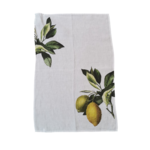 Torchon en lin Motif Citron