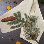Torchon En Lin Spruce