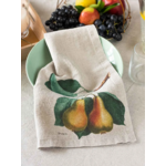Serviettes lin fruits 5