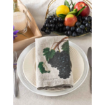 Serviettes lin fruits 3