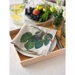 Serviettes lin fruits 7