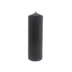 Cierge-cire-noire-7x20cm-ciergerie-des-premontres