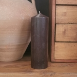 Cierge-cire-noire-7x20cm-ciergerie-des-premontres2