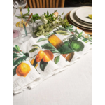 Serviettes lin agrumes 3