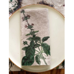 Serviettes lin herbes aromatiques 4