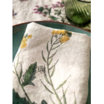 Serviettes lin herbes aromatiques 5