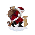 115418-BE-Père-Noël-et-corgie-étain-à-suspendre-Wilhelm-Schweizer1