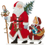 745009-BE-Père-Noël-et-enfant-en-étain-a-poser-wilhelm-Schweizer