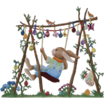 12723-BE-hasenschaukel-2013-lapin-sur-balancoire-decoration-paques-etain-wilhelm-schweizer-1