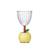 Stemmed Glass Apple Yellow - 9352341