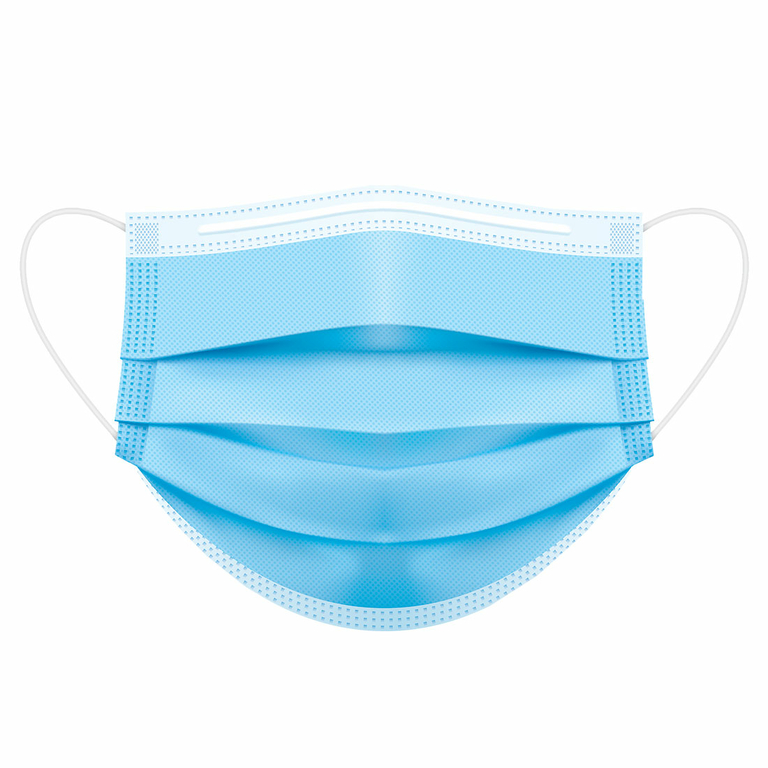 Masque Facial 3 Plis 1 Pack - Réutilisable avec Pochette pour Filtre  Supplémentaire - Extérieur Polyester - Intérieur Coton - Fil de Nez  Réglable 