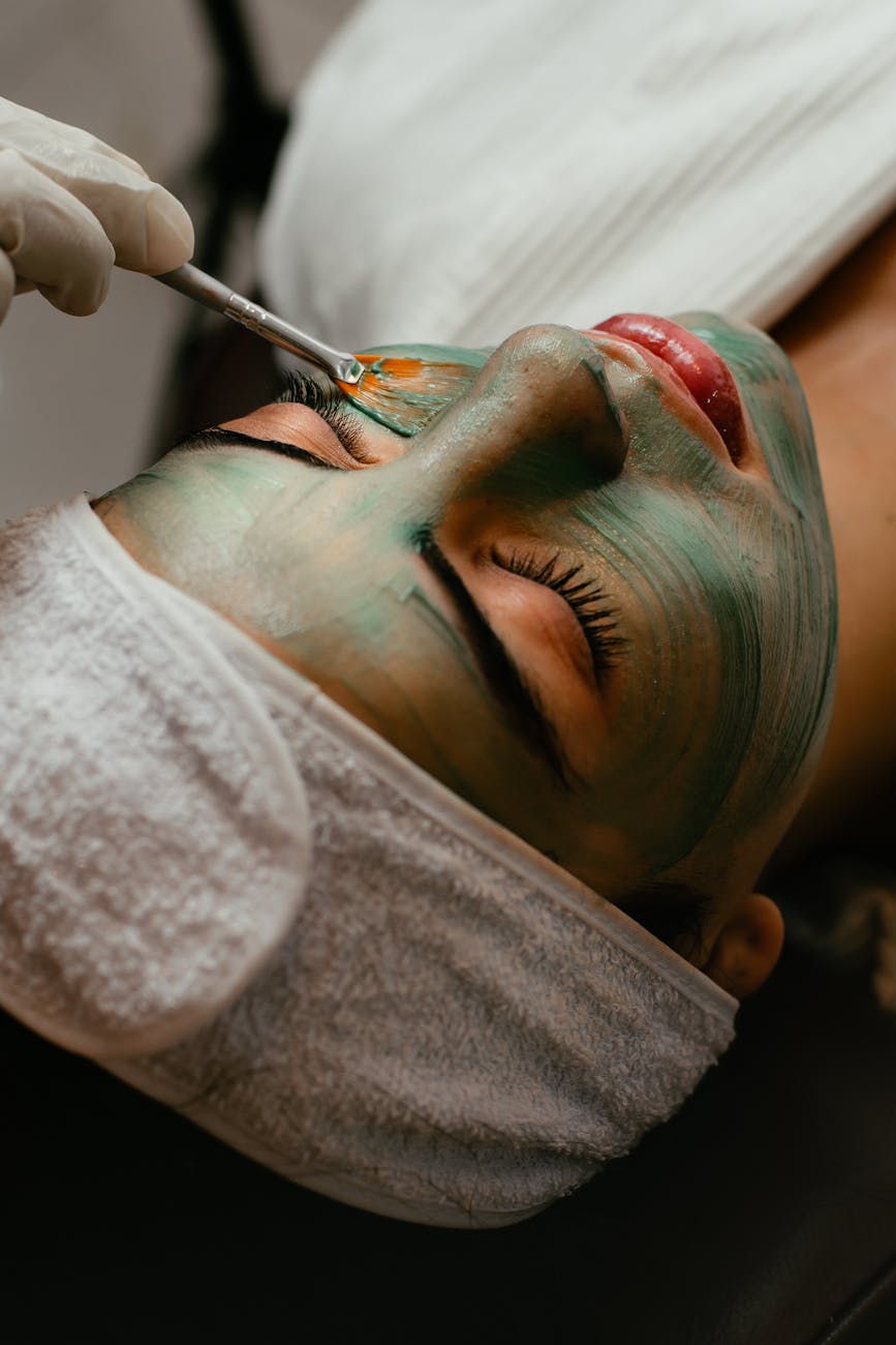 Photos gratuites de application du masque, bandeau, beauté