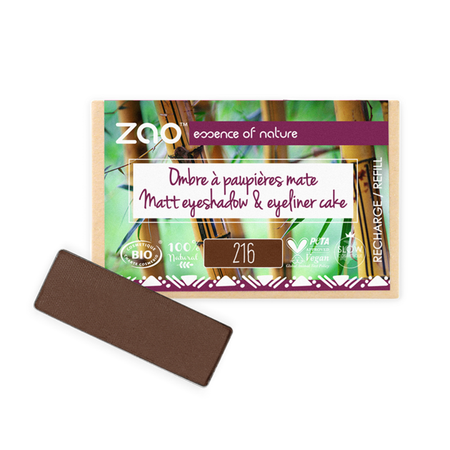 recharge-ombre-a-paupieres-rectangle-zao-216-brun-eyeliner-cake