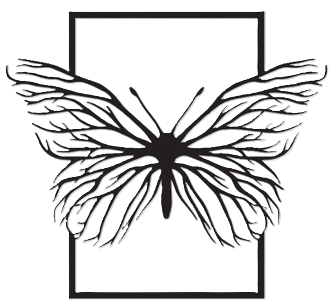 Papillon végétal line