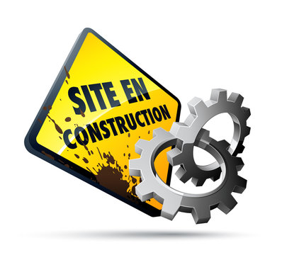 pictogramme site en construction