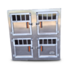 Caisse de transport chien 4 compartiments