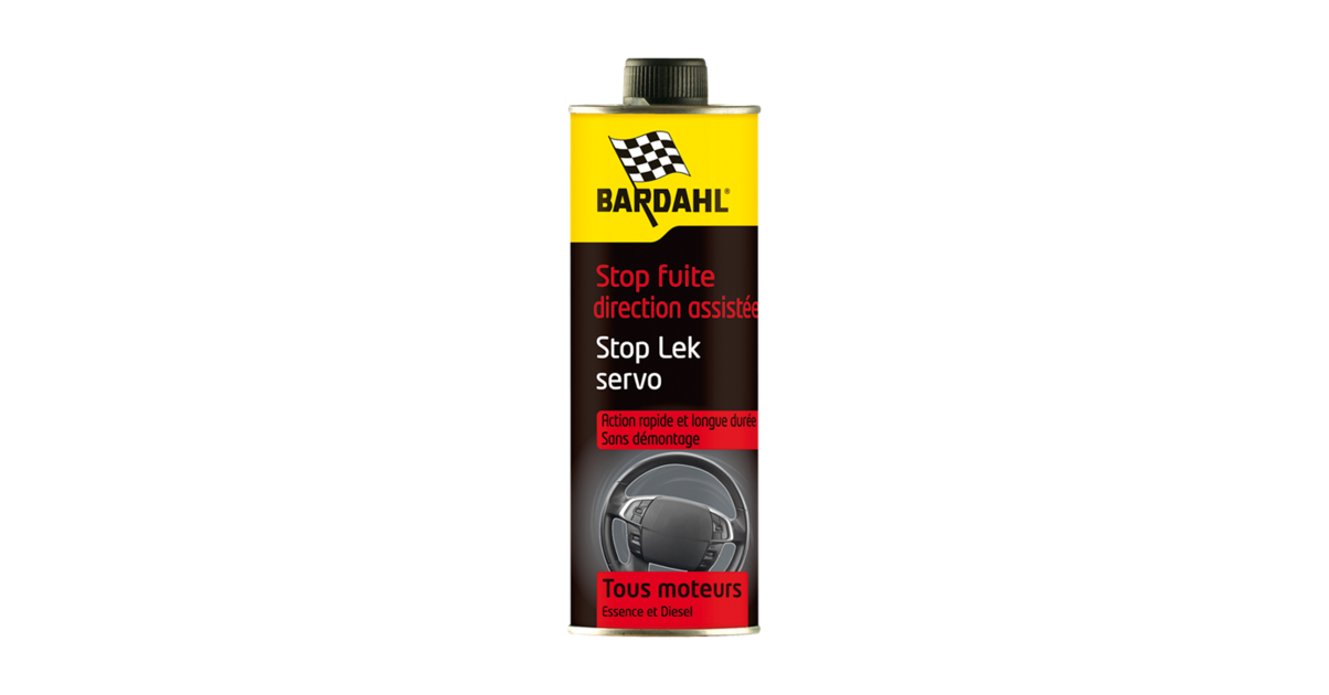 Bardahl 1755 Stop-Fuite Direction Assistée, Bidon de 300 ml
