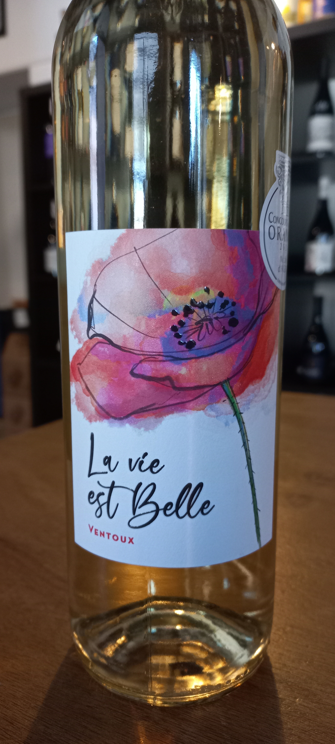 Coulet Rouge. La Vie est Belle. Ventoux Blanc. 3