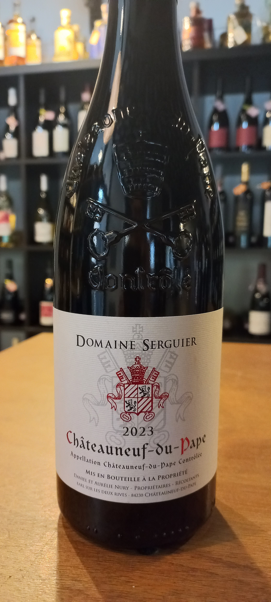 Domaine Serguier. Châteauneuf du Pape Rouge 2023