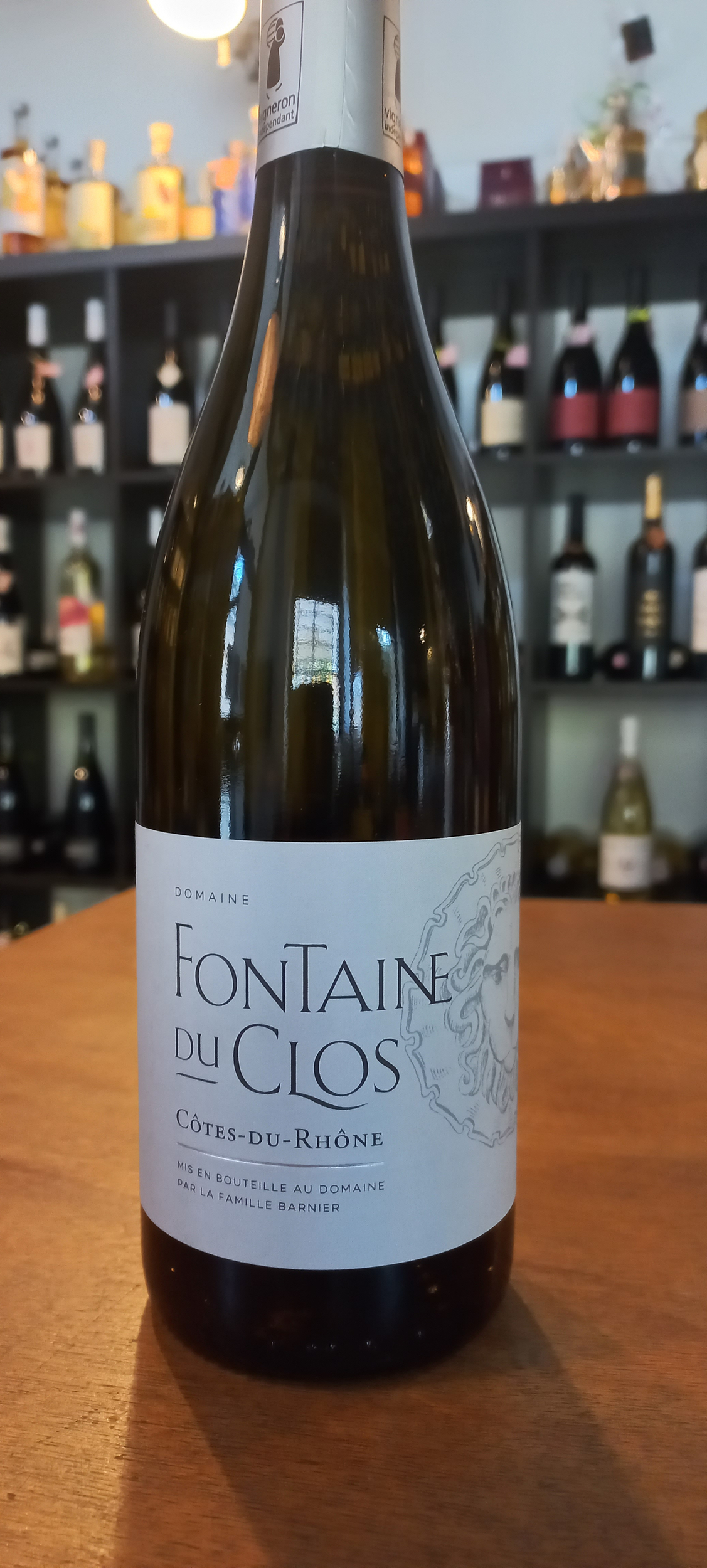 Fontaine du Clos. Côtes du Rhône Blanc 2024