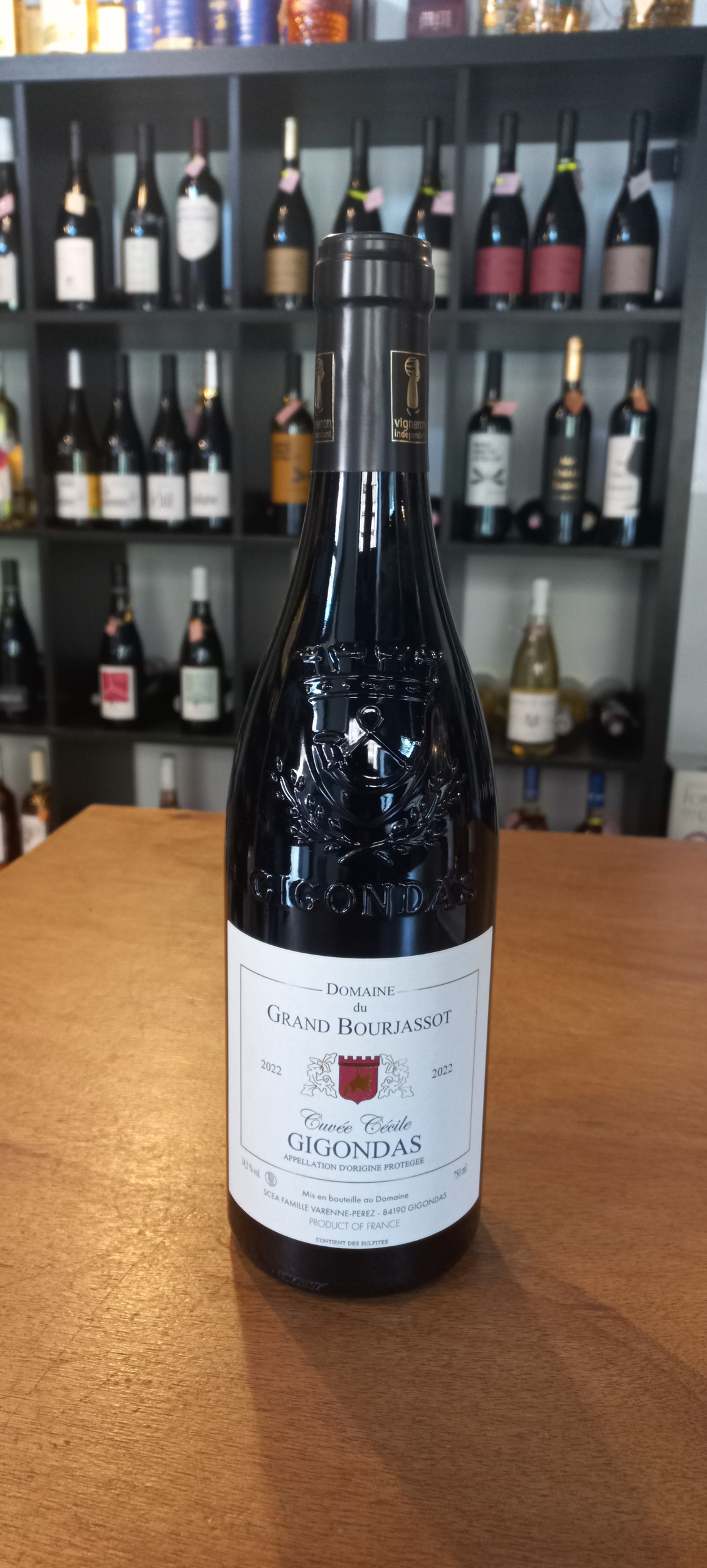 Domaine du Grand Bourjassot. Cuvée Cécile 2022. 1