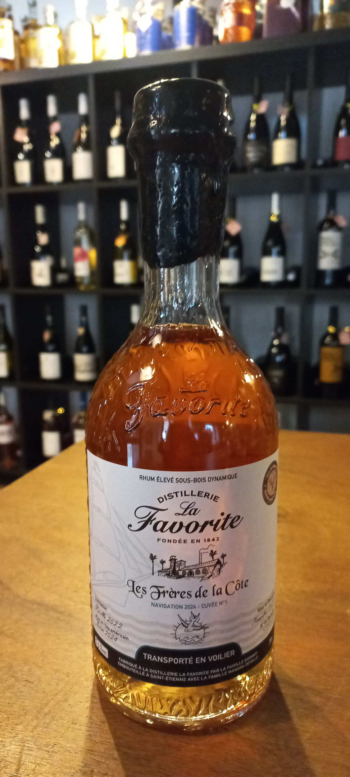 Rhum La Favorite. Navigation 2024. Cuvée N°1