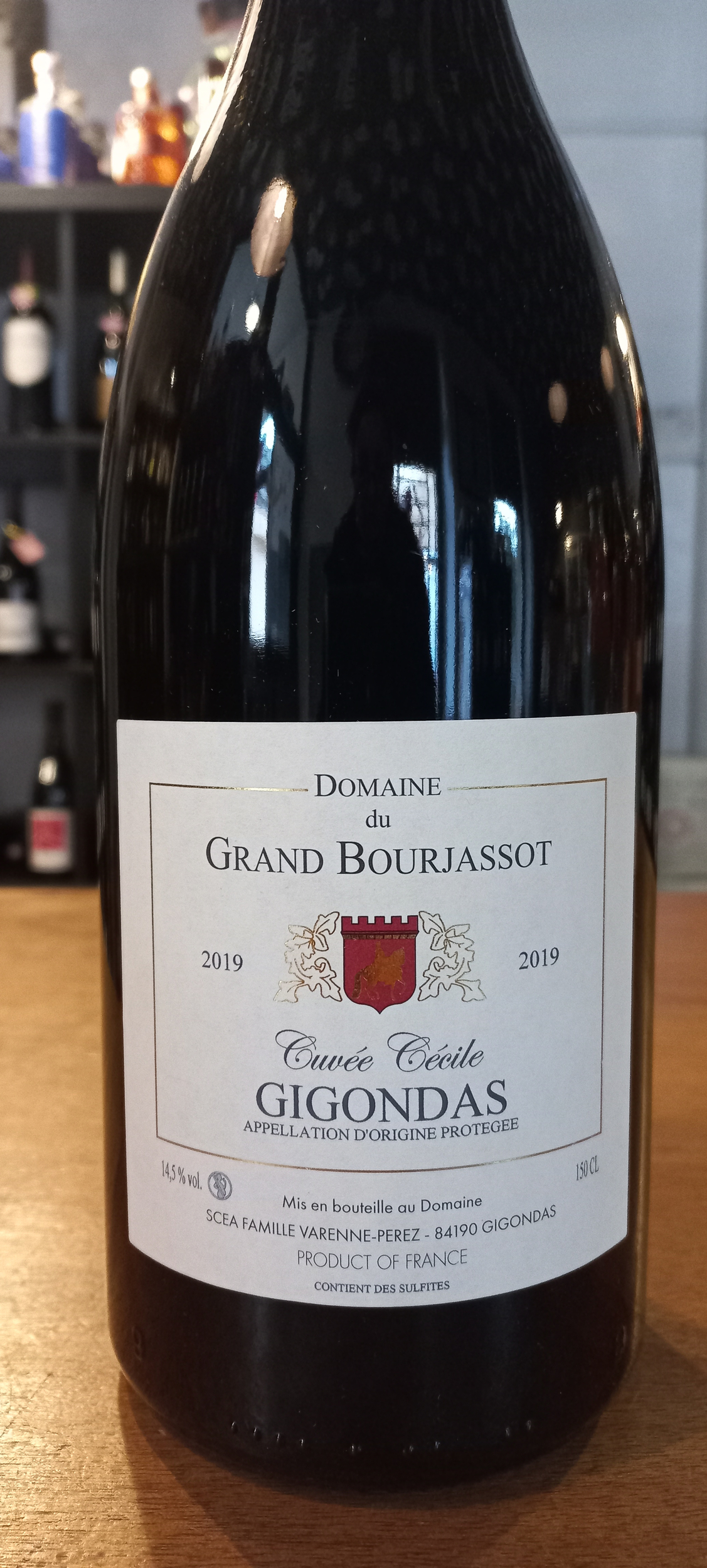 Grand Bbourjassot. Cuvée Cécile 2019. Magnum. 2