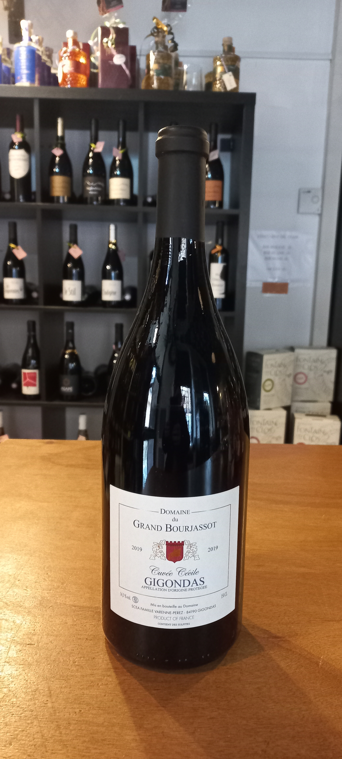 Grand Bbourjassot. Cuvée Cécile 2019. Magnum