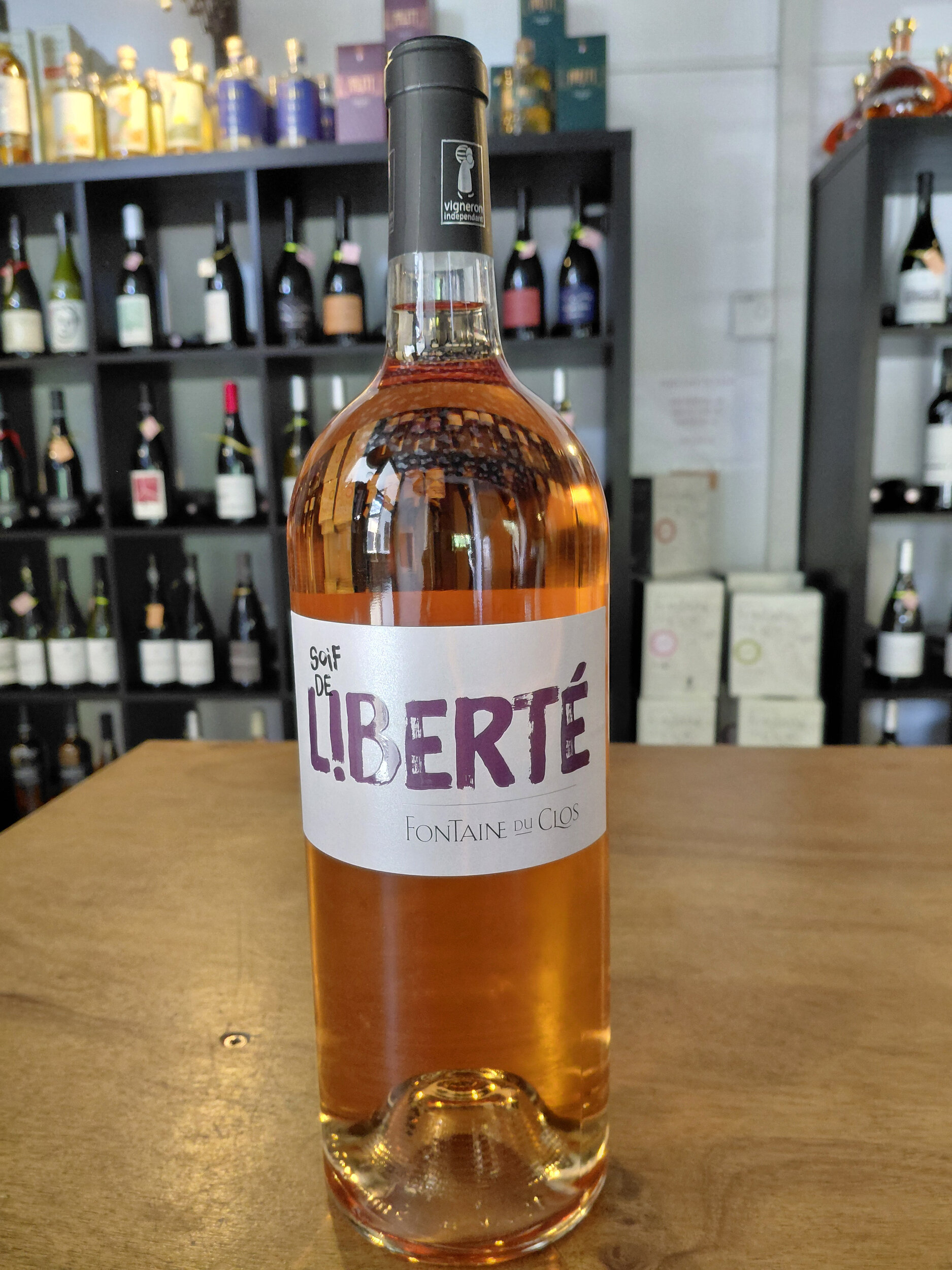 Fontaine du Clos. Soif de Liberté Rosé. Magnum. 1