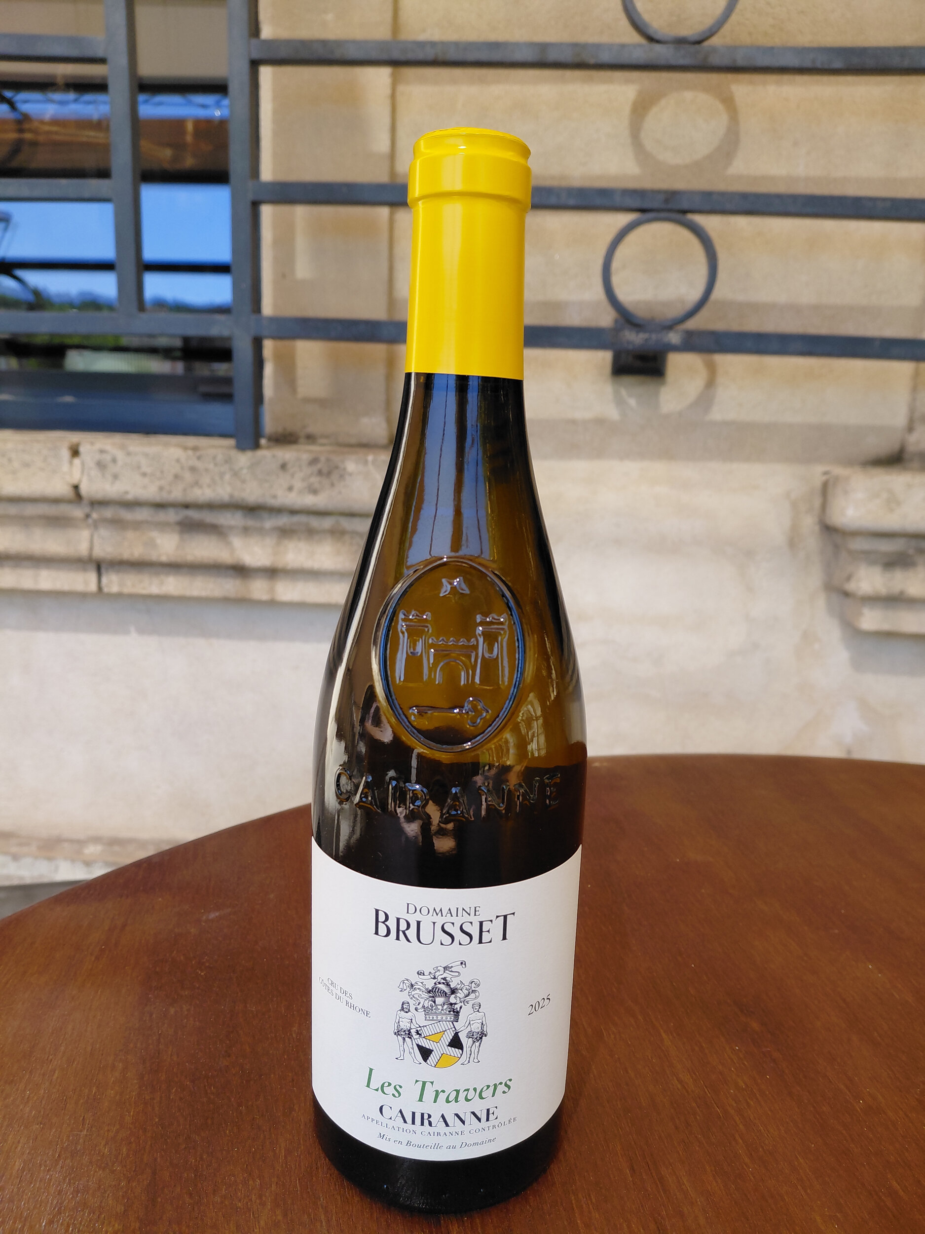 Domaine Brusset. Les Travers Blanc 2025