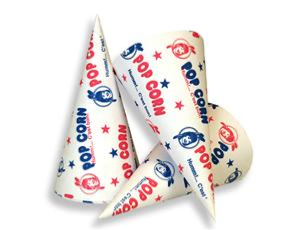 Cones-pop-corn-papier-zoom