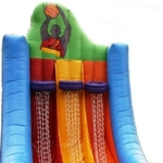 BASKETS 3 PISTES GONFLABLE