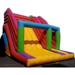 TOBOGGAN-COULEUR  GONFLABLE