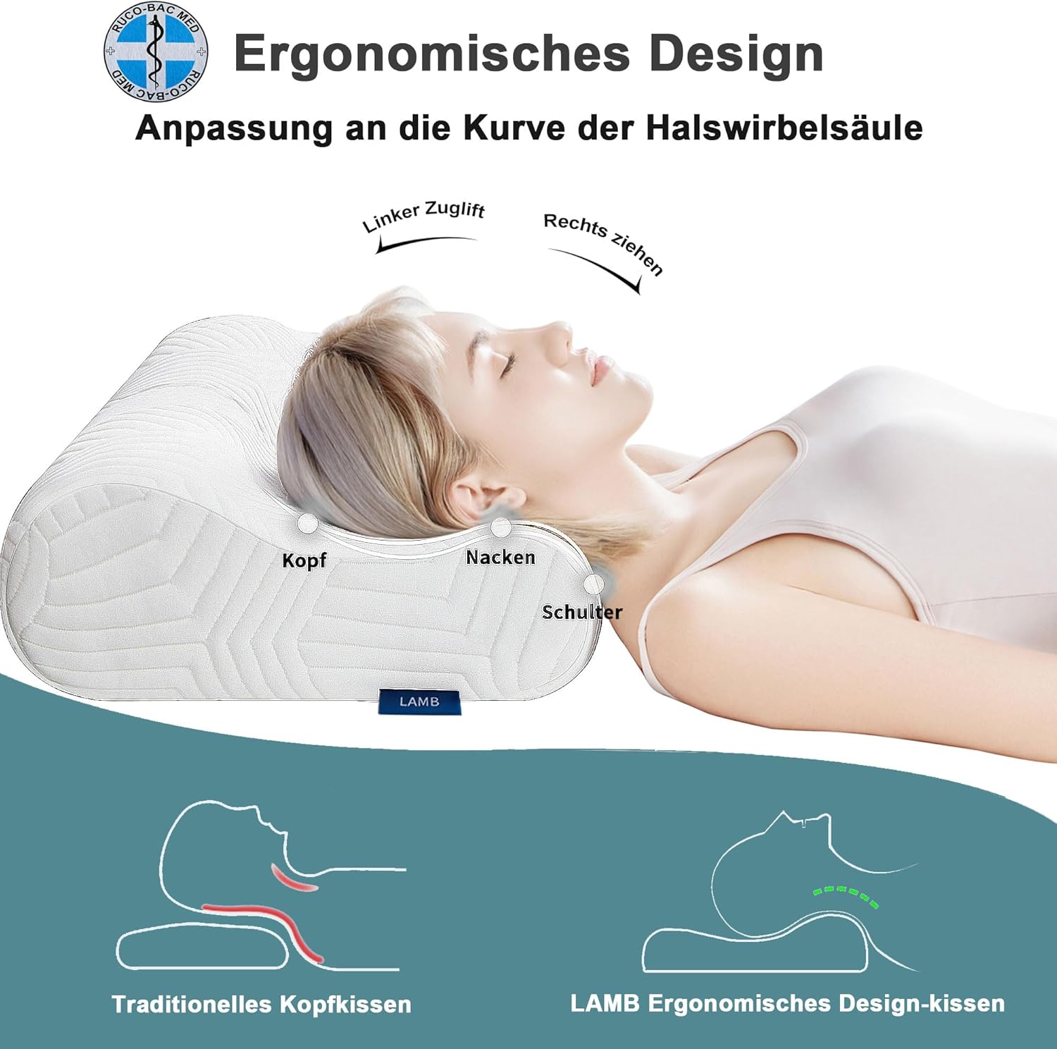LAMB-Coussin-Cervical-Orthopédique-Pour-Soulager-Les-Tensions
