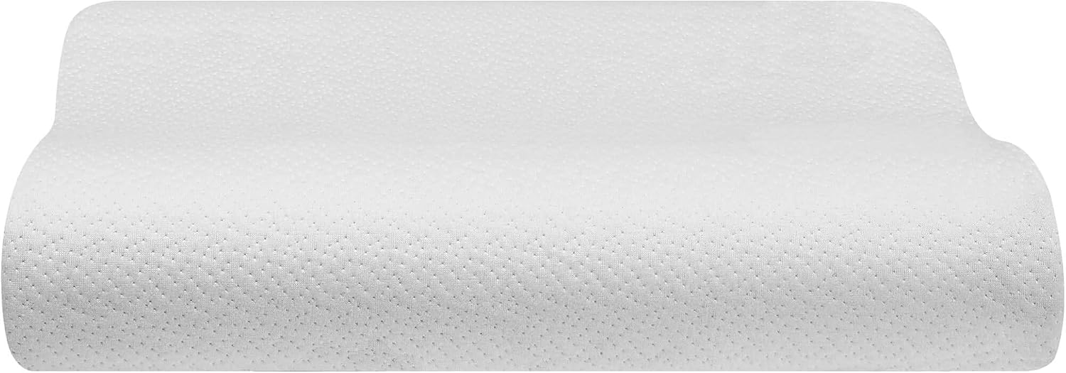 Oreiller ergonomique Bultex à mémoire de forme 33x52 7