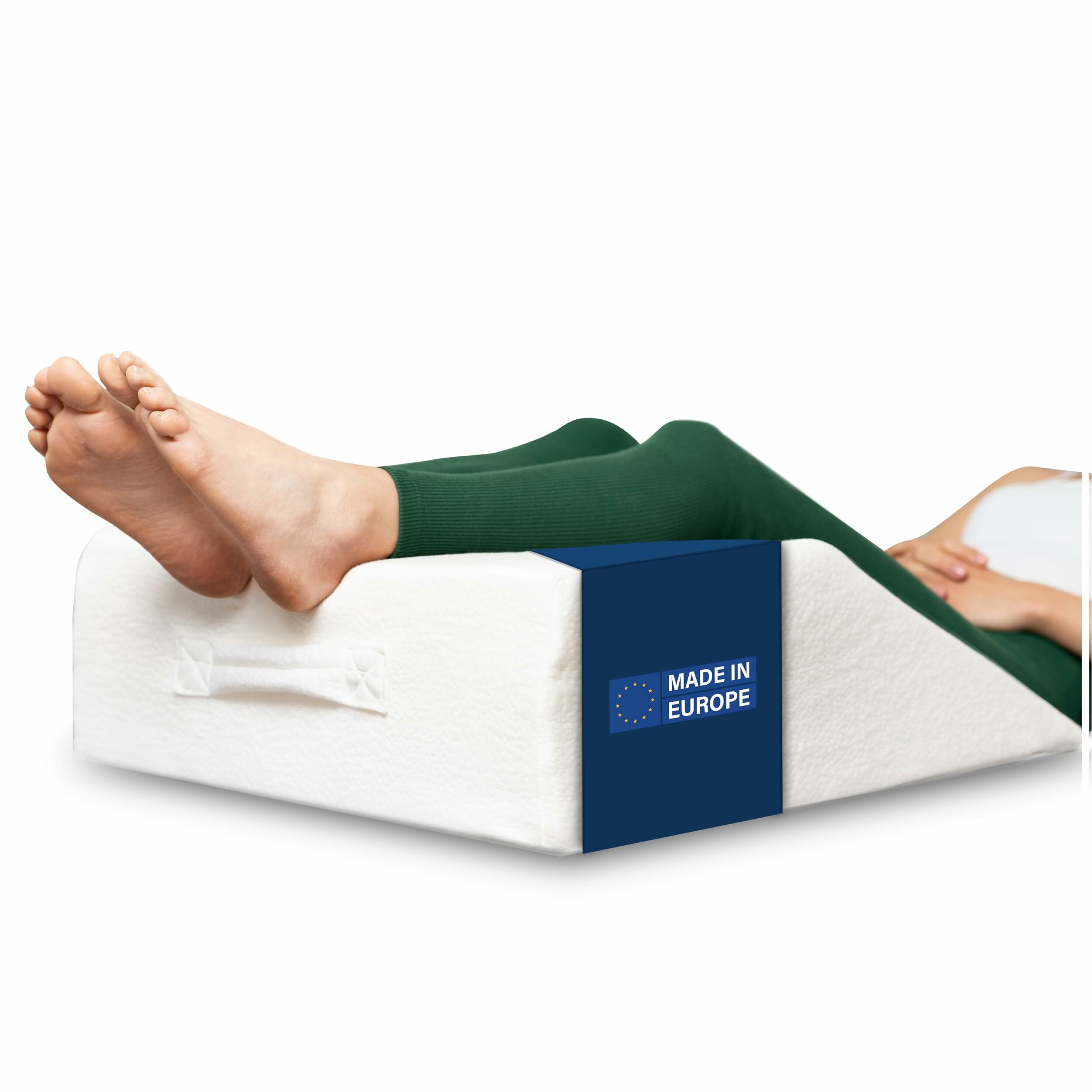 Dreamzie - Coussin Jambes Surélevé - Mémoire de Forme - Ergonomique Lit