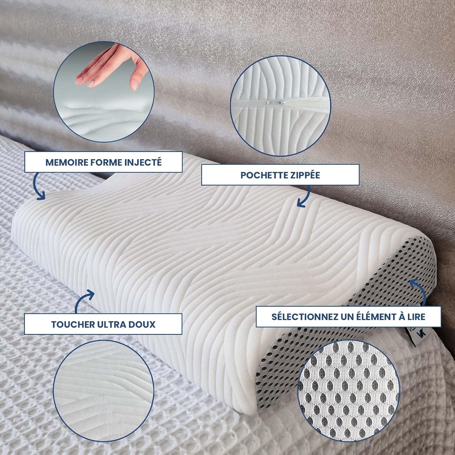VALENTIA-MEDICAL-Coussin-Orthopédique-Pour-Le-Cou