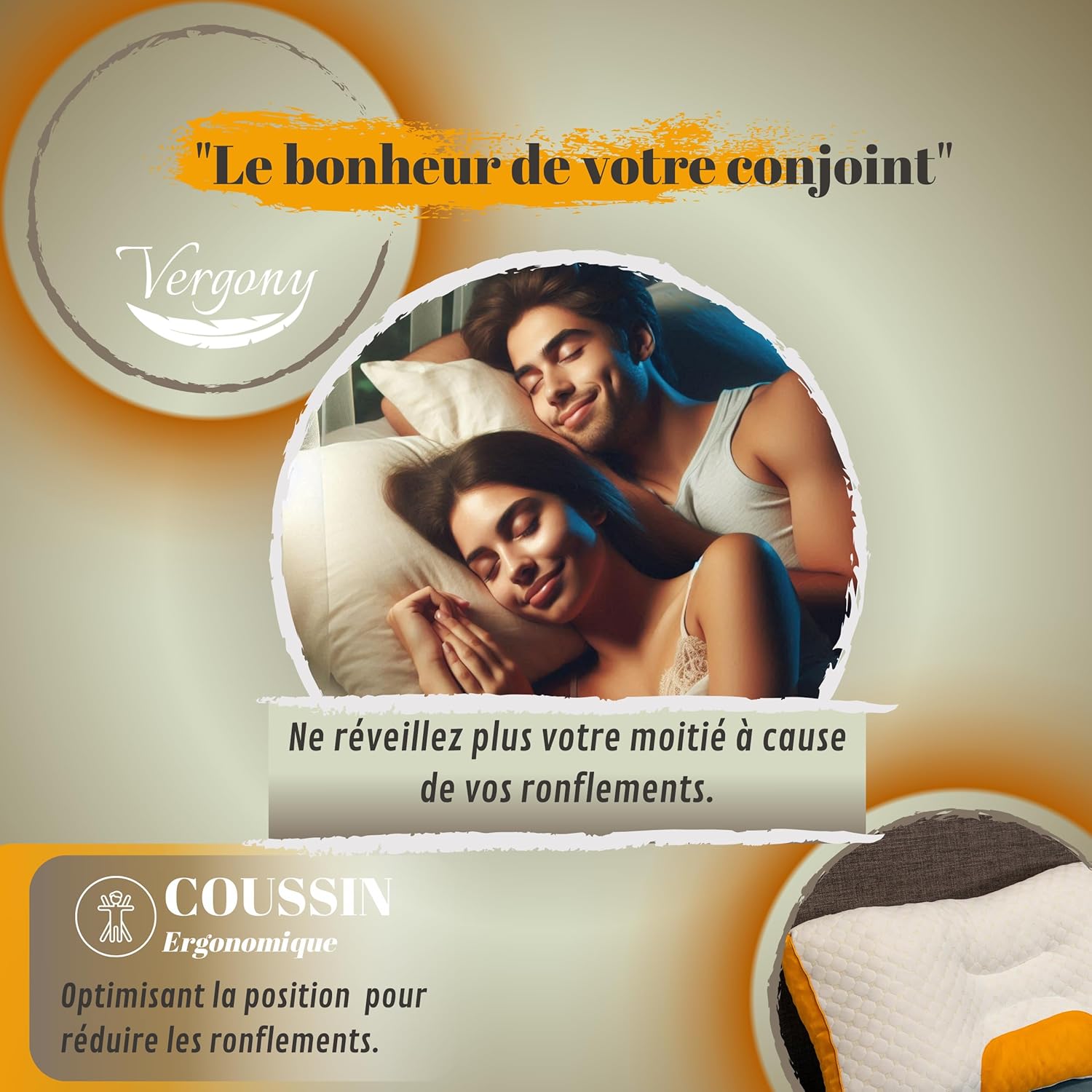 Vergony-Oreiller-Respirant-Confort-Premium