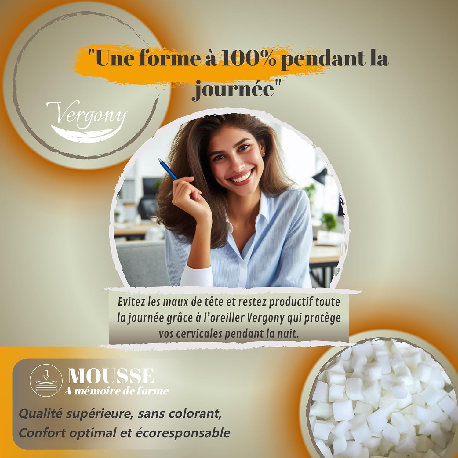 Vergony-Oreiller-Orthopédique-Garantie-2-Ans