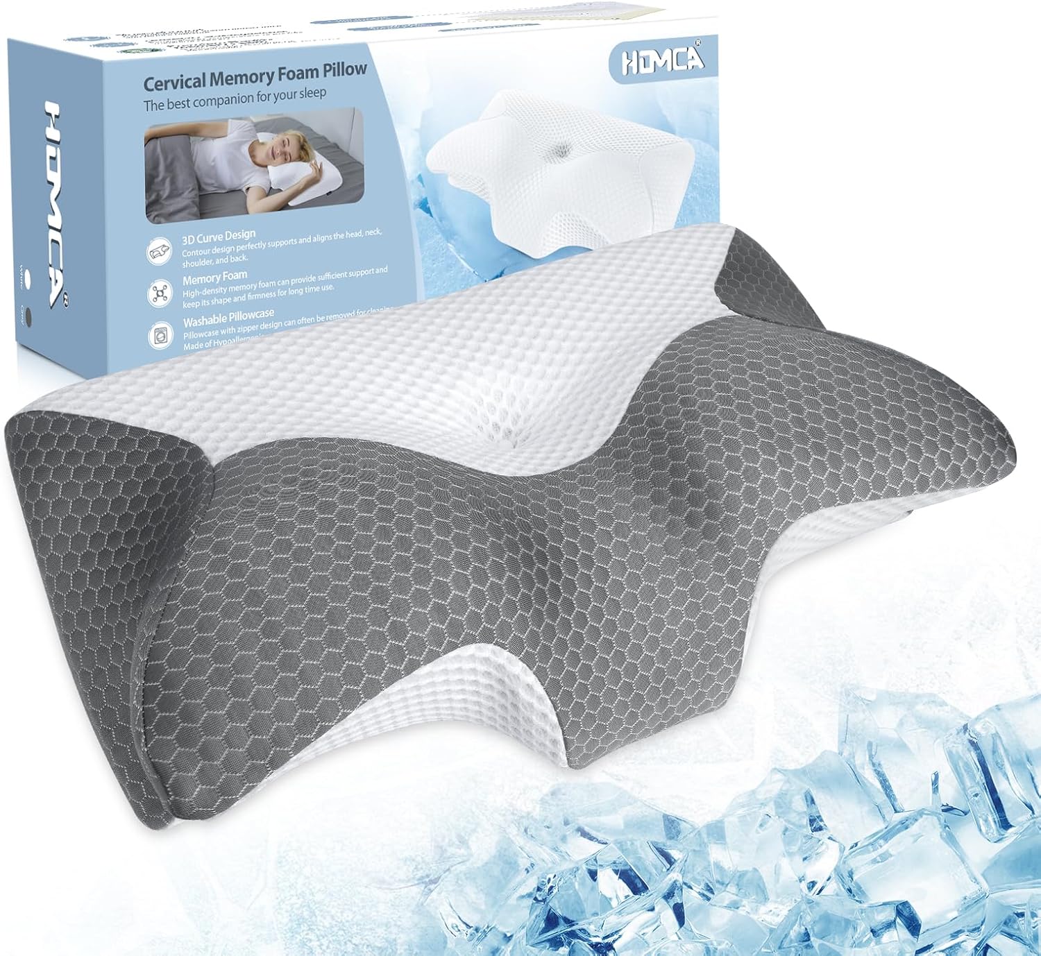 HOMCA-Oreiller-Ergonomique-Cervical