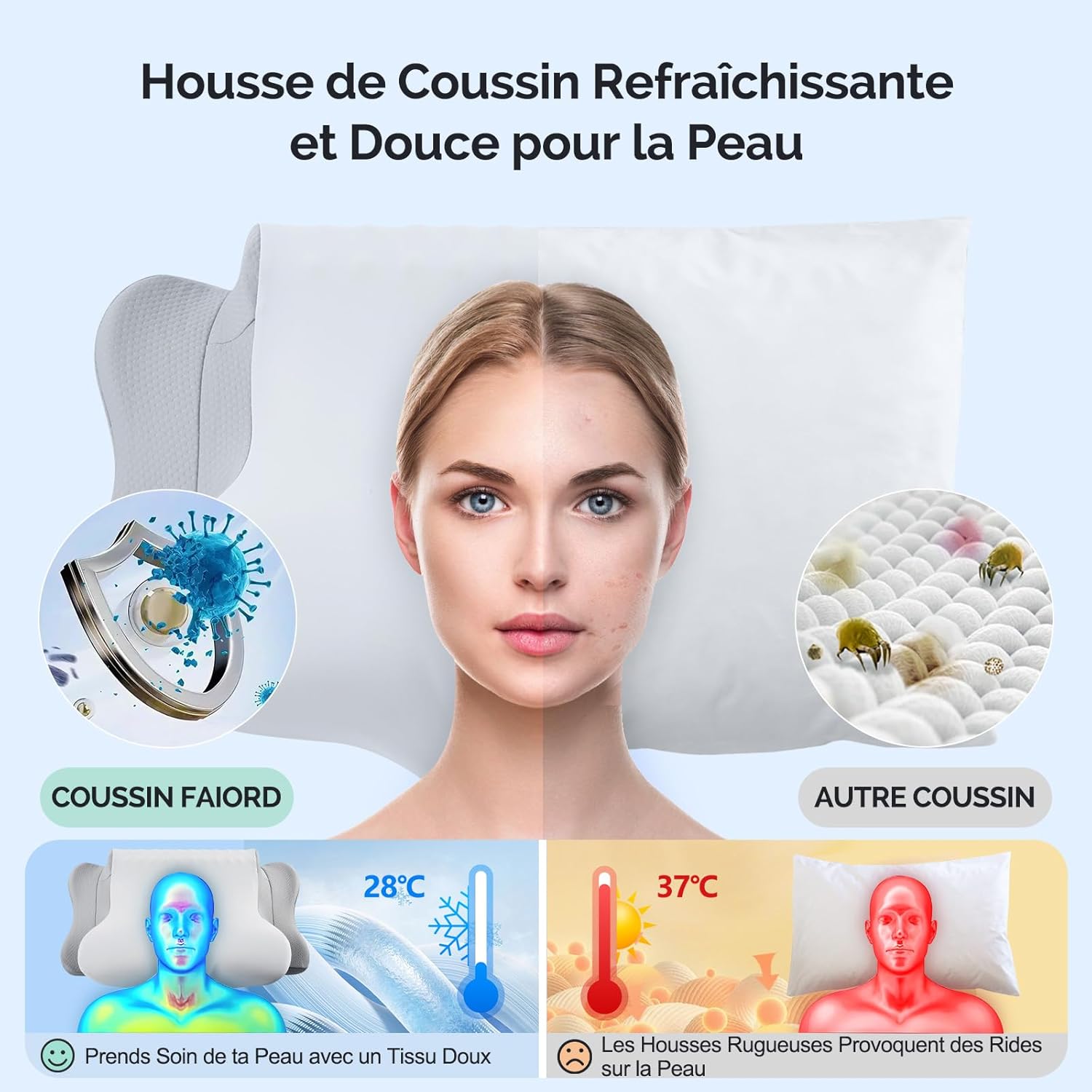 donama-oreiller-ergonomique-cervical-pour-sommeil-sur-le-cote-le-dos-et-le-ventre-oreiller-memoire-forme-rafraichissant-64x39x10-13-cm-gris-blanc