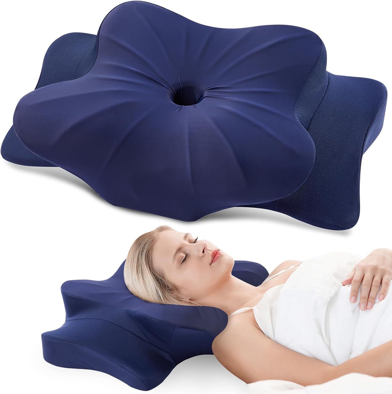 donama-oreiller-ergonomique-cervical-pour-les-dormeurs-sur-le-cote-le-dos-et-le-ventre-oreiller-memoire-forme-avec-taie-d-oreiller-63x38x14-cm-bleu-fonce