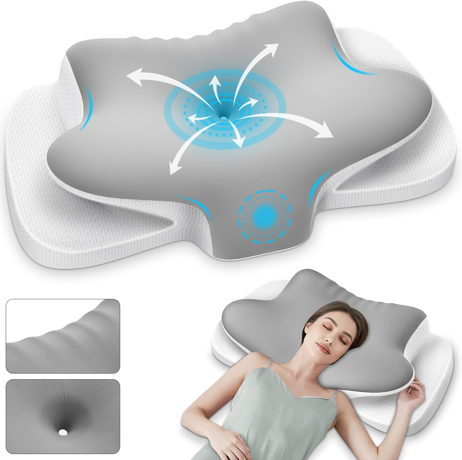 ehomfory-oreiller-ergonomique-premium-65x37x10-12cm