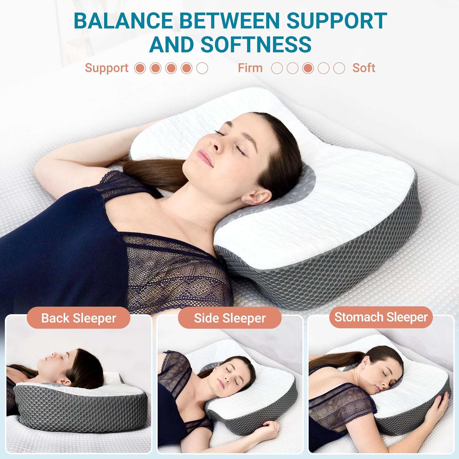 elviros-oreiller-ergonomique-cervical-moelleux-blanc-60-x-38-6-cm